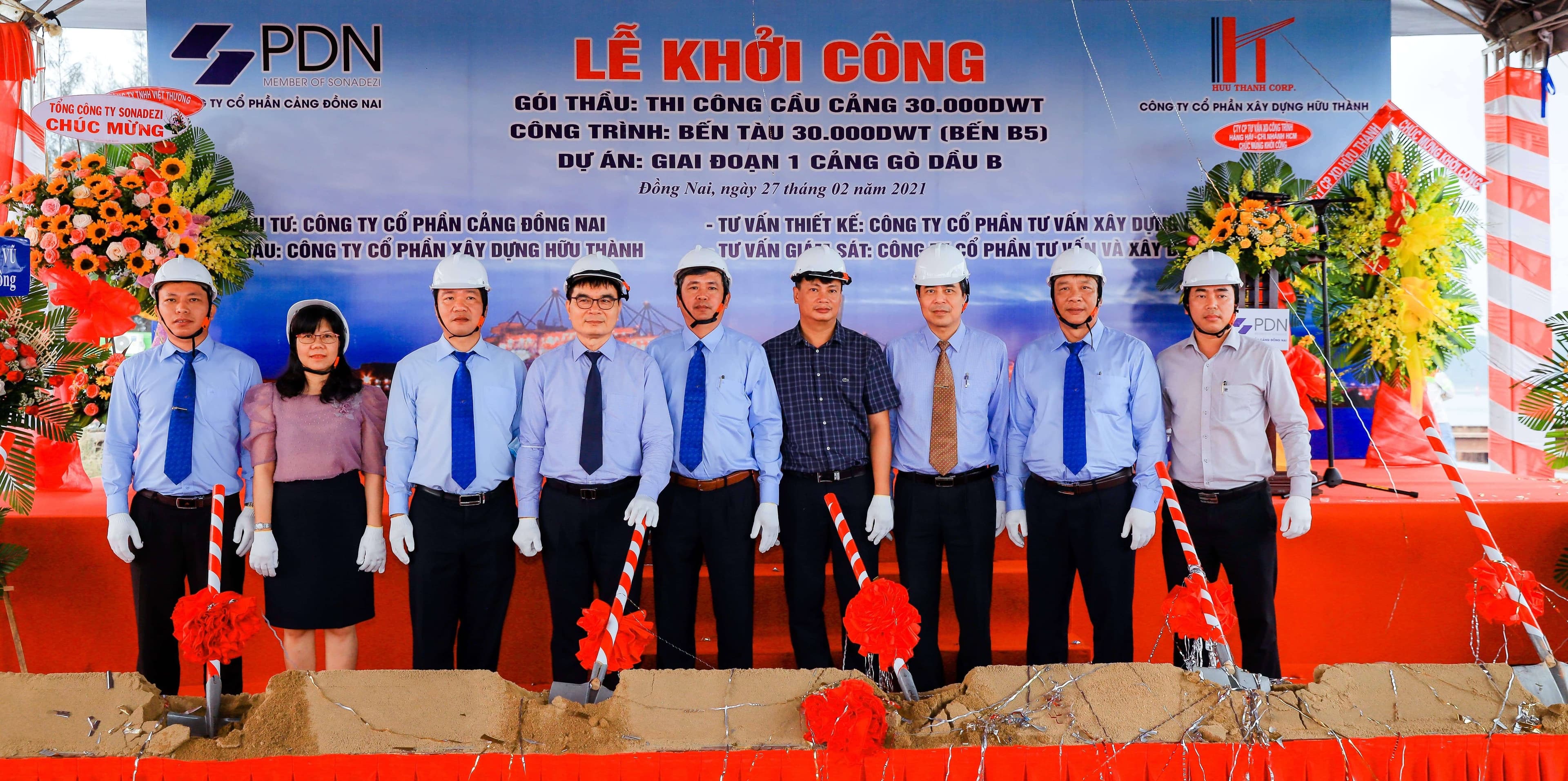 Lễ khởi công công trình Hữu Thành